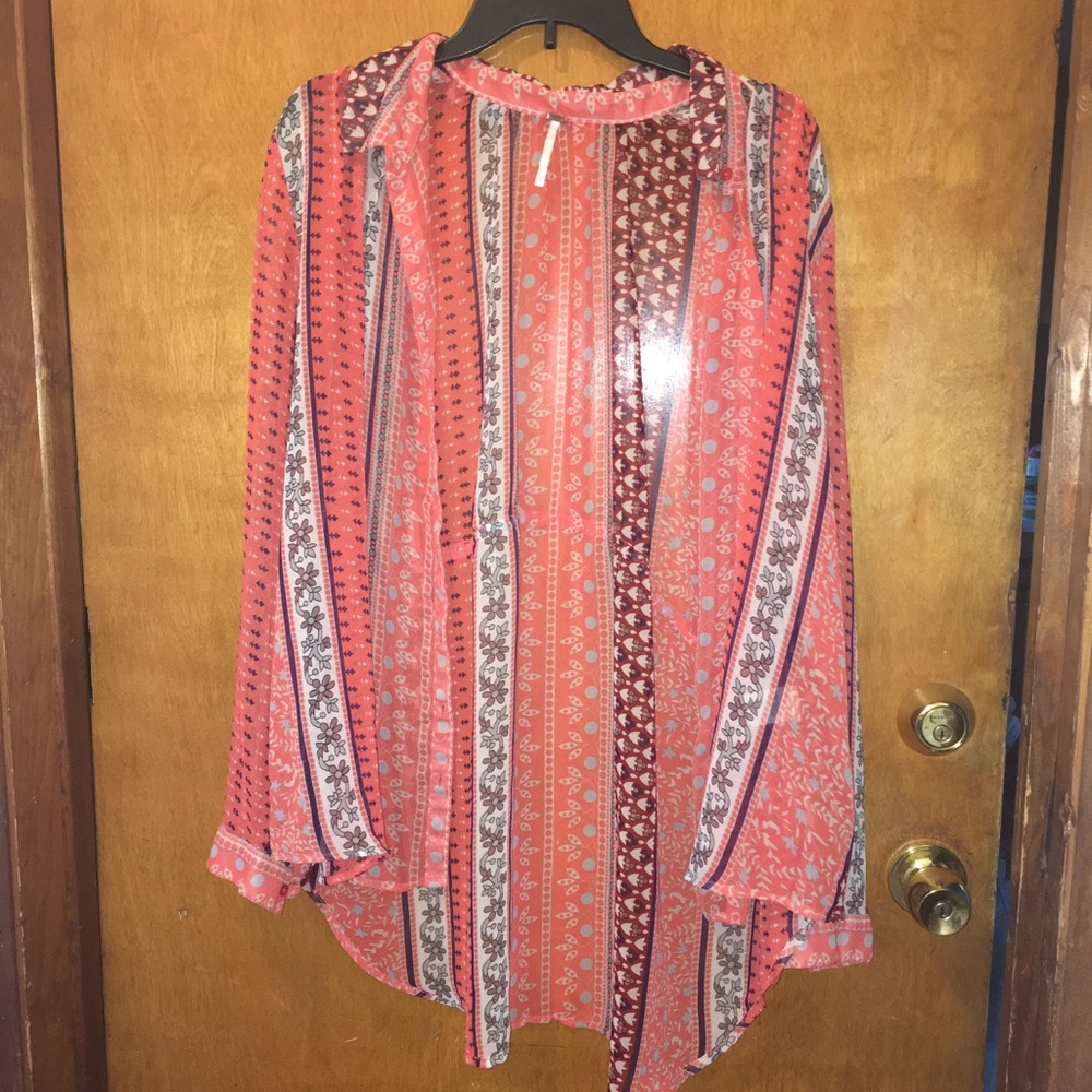 Free people Sheer Kimono